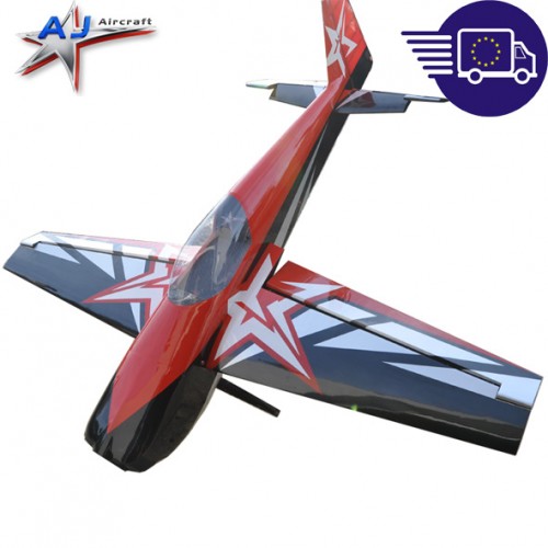 AJ Aircraft 103" AJ Slick 540 - Generation 1.2  Red/Black